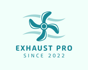 Exhaust - Exhaust Fan Ventilation logo design
