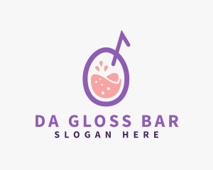 Fruit Juice Drink logo design