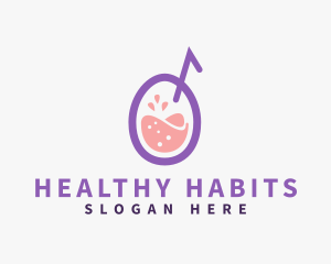 Fruit Juice Drink logo design