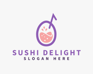 Fruit Juice Drink logo design