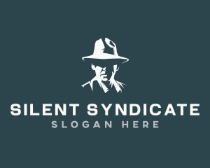 Mobster - Spy Inspector Detective logo design