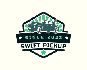 Pickup - Pickup Tow Truck logo design