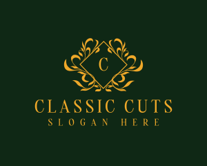 Classic Elegant Ornament logo design