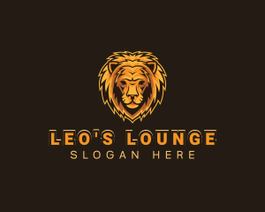 Lion Wild Leo logo design