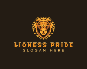 Lion Wild Leo logo design