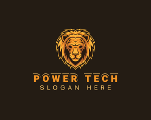 Company - Lion Wild Leo logo design