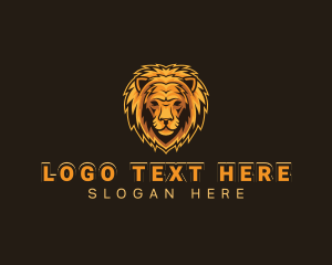 Fierce - Lion Wild Leo logo design