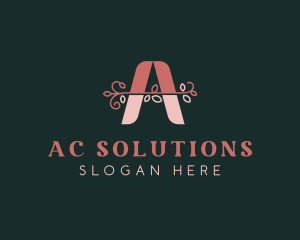 Stylish Boutique Letter A  logo design