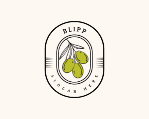 Oil - Olive Fruit Farm logo design