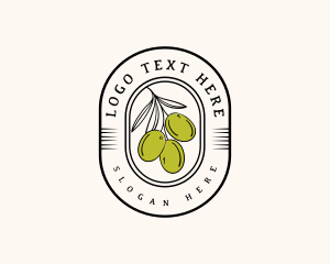 Oil - Olive Fruit Farm logo design