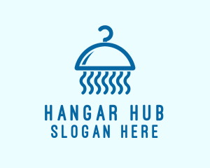 Hanger - Jellyfish Laundry Hanger logo design