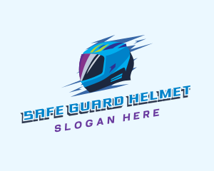 Helmet - Motorcycle Racing Helmet logo design
