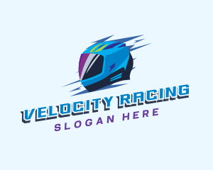 Motorsports - Motorcycle Racing Helmet logo design