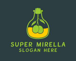 Olive Oil Jar  Logo