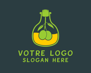 Olive Oil Jar  Logo