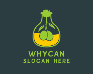 Olive Oil Jar  Logo