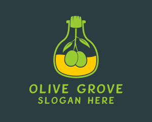 Olive - Olive Oil Jar logo design