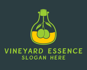 Olive Oil Jar  logo design