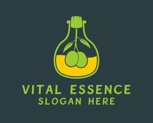 Olive Oil Jar  logo design