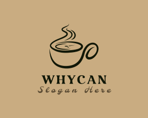 Cafe Coffee Cup  Logo