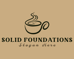 Cappuccino - Cafe Coffee Cup logo design