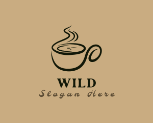 Cappuccino - Cafe Coffee Cup logo design