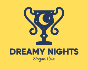 Night Time Trophy logo design