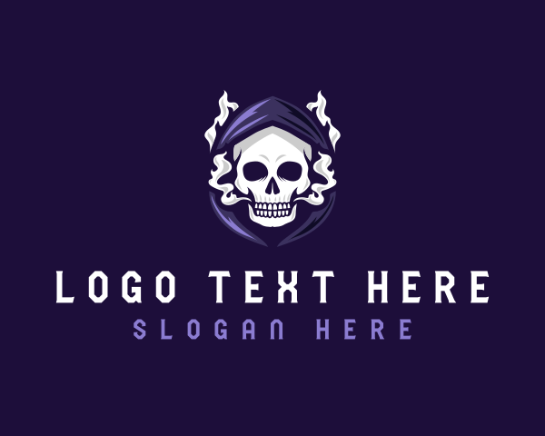 Avatar - Smoke Skull Vaping logo design