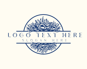 Botanical - Organic Floral Decoration logo design
