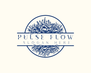 Floral Bouquet Floristry logo design