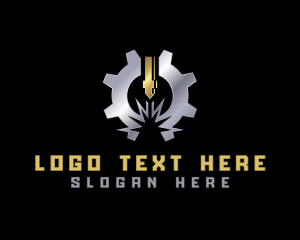 Laser Industrial Gear Logo