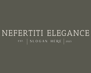 Modern Elegant Business logo design