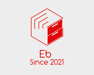 Office - Red File Cabinet logo design