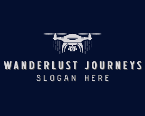 Quadrotor Drone Camera Logo