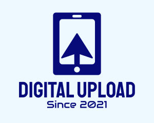 Upload - Upload Mobile Phone logo design