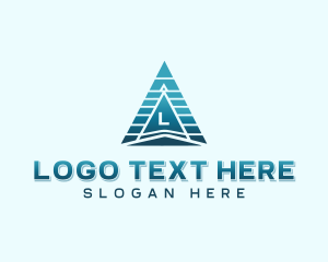 Agency - Technology Pyramid Business logo design