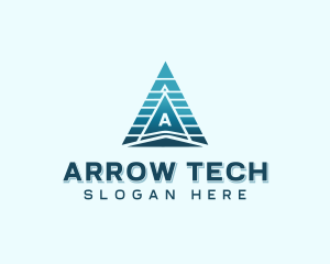 Technology Pyramid Business logo design