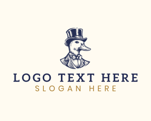 Formal - Duck Formal Attire logo design