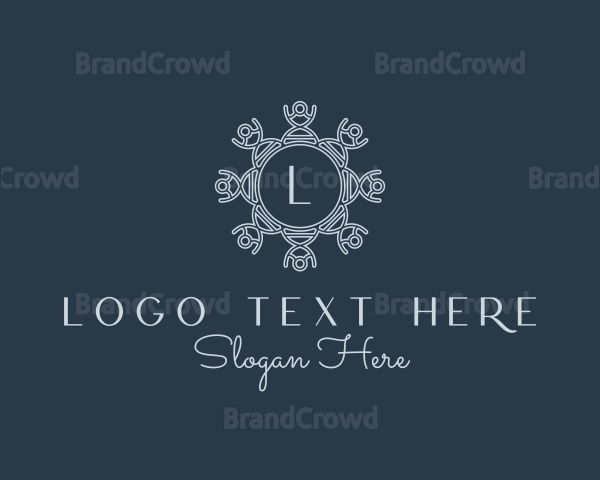 Luxurious Ornament Interior Design Logo