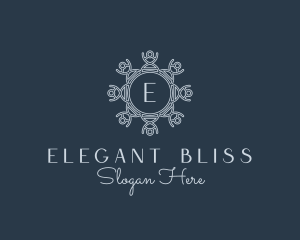 Luxurious Ornament Interior Design Logo