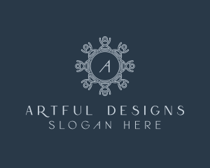 Luxurious Ornament Interior Design logo design