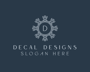 Luxurious Ornament Interior Design logo design