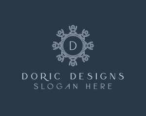 Luxurious Ornament Interior Design logo design