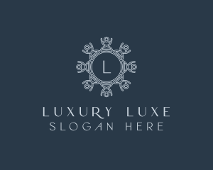 Luxurious Ornament Interior Design logo design