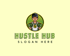 Hustler - Hustler Money Gang logo design