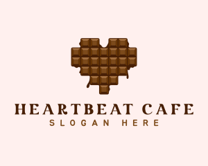 Heart - Sweet Chocolate Heart logo design