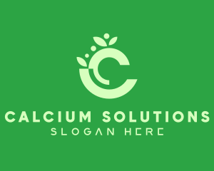 Organic Letter C logo design