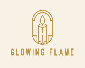 Handmade Candlestick Decor  logo design