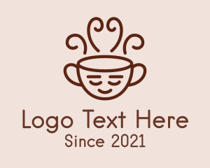Relaxing - Relaxing Coffee Drink logo design
