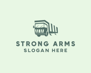 Armed Military Truck logo design